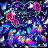 Comercio exterior transfronterizo nuevo pintura de diamante 5D mariposa flor animal pintura decorativa diy pintura de bordado de diamante diamante al por mayor