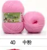 Ovillo de Hilo para Bebé de 6 Hebras, Grosor Medio, para Bolsas de Tejer Hechas a Mano DIY, Hilo de Proteína de Seda, Hilo para Zapatillas de Ganchillo, Precio Especial