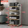 Rack de amplificador amplificador valvulado AV equipamento para entusiasta HIFI gabinete suporte de alto-falante piso móvel multi-camada Leidezhu