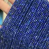 Piedra Turmalina, Granate, Ágata, Piedra Lunar, Lapislázuli, Cristal Cuentas Facetadas de 3 mm, Cuentas Sueltas para Manualidades