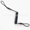 Corda Anti-perda para Exterior, Corda Tática Multifuncional Anti-perda para Exterior com Mola, Cordão Elástico para Chaveiro, Corda de Contorno de Arma