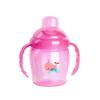 Taza para beber de aprendizaje de PP, taza para sorber para bebé, taza para agua, gran capacidad, anticaída, antifugas, taza para beber directamente, antiderrame, diseño infantil, botella de agua