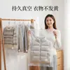 Bolsa de Compresión al Vacío para Colgar en Casa, Bolsa a Prueba de Polvo para Colgar Chaquetas de Plumas y Ropa, Bolsa de Almacenamiento Tridimensional con Gancho de 4 Agujeros