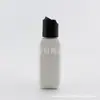 Botella cuadrada de 50 ml con tapa abatible para champú y gel de ducha, botella cuadrada de 50 ml para sérum, botella de loción, botella desmaquillante