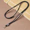 Collar Cordón Mantra de Seis Palabras Cordón Colgante Tejido a Mano Colgante de Jade Colgante de Jadeíta Cordón Colgante Unisex Cordón Colgante
