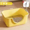 Banheiro para Cães, Banheira Extra Grande, Lavável, à Prova de Salpicos de Urina, à Prova de Fezes, Pequeno, Médio e Grande Porte, Grade de Ferro, Tapete Higiênico para Cães, Acessórios para Pets
