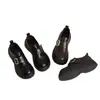 Nueva colección primavera/verano 2026: mocasines cómodos y elegantes, zapatos planos de suela gruesa, zapatos de mujer estilo británico con punta redonda