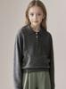 Tricô Polo de Lã Mista para Meninas e Crianças Outono Novo Tops de Alto Padrão Francês