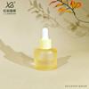 Fábrica em estoque 20ml30ml frasco baixo cilíndrico plano ombro conta-gotas essência amostra óleo frasco atacado