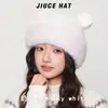 Gorro de Punto para Niña con Orejas de Gato Dibujo Animado Lindo 2026 Invierno Nuevo Grueso con Protección para las Orejas de Piel Gorro de Lana