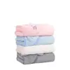 Toalla de Baño para Bebé de Dibujos Animados de Coral Fleece al por Mayor, Toalla con Capa de Baño Infantil Linda, Toalla Suave para Baño del Hogar