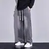 Jeans de Hombre Verano 2026 Nuevo Estilo Coreano Modernos Holgados Casuales Versátiles de Pierna Ancha Rectos Pantalones Ropa de Hombre