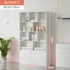 Armário de exposição para cosméticos beleza simples armário de exposição de produtos para salão de beleza prateleira armário de exposição para loja de unhas barbearia armário para loja de maternidade e infantil