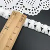 Em Estoque Franja de Borla de Algodão, Acessórios para Têxteis Domésticos, Franja de Escova de Fio de Algodão, Acabamento de Franja de Borla de Algodão Branco