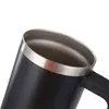 Mango de Nuevo Producto Transfronterizo para Taza de Coche Taza Aislada de Doble Capa de Acero Inoxidable 304 Taza de Hielo de 40 oz Taza Grande con Popote