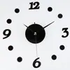 Reloj DIY acrílico al por mayor moda creativa combinación digital reloj de colgar reloj de pegatina de pared silencioso