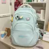 Mochila nueva estilo coreano ins de nicho para estudiantes de secundaria y preparatoria, alto valor estético, gran capacidad, diseño simple