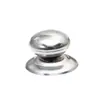 Asa universal para tapa de olla, asa resistente al calor, se puede usar como asa para tapa de olla de pie, tapa de tapa o accesorio de tapa para vaporera/sartén