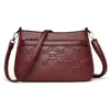 Bolso de verano transfronterizo de comercio exterior para mujer de mediana edad, bolso para mamá, bolso de PU, bolso de hombro y bandolera para mujer de mediana edad y edad avanzada, bolso para suegra