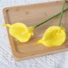 Lírio-Calla Artificial de PU de Alta Qualidade Flores Artificiais Buquê de Noiva Adereços para Fotografia de Casamento Decoração de Casa de Alto Padrão Adereços para Fotografia