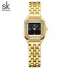 Reloj Transfronterizo Sk Moda Femenina Lujo Accesible Ropa de Trabajo de Negocios Reloj Cuadrado Pequeño Reloj Femenino Impermeable de Nicho Venta al por Mayor Reloj de Cuarzo 0173