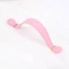Caixa de presente de maquiagem com alça de couro rosa de 30cm, alça portátil de PU, caixa para bolo da lua de outono, alça de couro, alça de couro