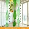 Decorações de Festival do Barco-Dragão com Tema Verde de Verão para Jardim de Infância, Lanternas de Papel para Lojas de Shopping, Caixas de Exibição Decorativas e Enfeites