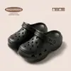 Zapatos de Playa de Suela Gruesa Rogue Rabbit para Mujer, Nuevo Estilo Veraniego, Cómodos para Exteriores, Que Aumentan la Altura, Antideslizantes, Estilo Influencer de Internet, Zuecos de Eva con Sensación de Caminar sobre las Nubes