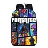 Mochila Fortnite Transfronteiriça Edição Noturna Vários Tamanhos Mochila Unissex Colaboração Fortnite para Meninas