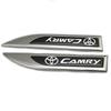 Adecuado para pegatinas laterales de metal de alta gama para automóviles Toyota, pegatinas para la carrocería del automóvil, pegatinas decorativas, logotipo del automóvil, modificación personalizada, guardabarros