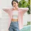 Ropa Protectora Solar Unisex de Seda de Hielo 2026 con Tejido de Doble Capa, Nueva Ropa Transpirable con Protección UV para el Verano para Mujeres