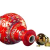 Jingdezhen Hehe Meimei Garrafa de Vinho de Cerâmica Selada à Mão Coleção Presente Pote de Vinho Doméstico 1 Jin 3 Jin 5 Jin