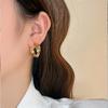 Aretes con Pasadores de Plata 925, Diseño Geométrico Vintage para Mujer, Clavos Únicos y Elegantes, Versátiles y Modernos, Joyería de Alta Gama