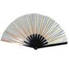 Ventoinha de dez polegadas osso 33cm bambu laser kung fu ventilador PVC ventilador atacado tai chi ventilador artesanato