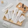 Set de Cepillo de Dientes y Pasta de Dientes Desechables Qiyan Hotel, Set de Artículos de Tocador para Casas de Huéspedes y Posadas, Uso en Casa, Dos en Uno