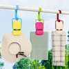 Pinzas para Secar Ropa, Pinzas para Sábanas, Pinzas para Guardar Pantalones y Calcetines, Pinzas Giratorias para Fijar Sábanas, Pinzas a Prueba de Viento para Guardar en el Armario