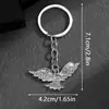 Llavero Popular de Águila de Amazon, Llavero de Águila Moderno Incrustado con Diamantes, Personalizado y Versátil, Venta al por Mayor de Fabricante