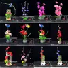 Decoração de prato artístico de hotel decoração de empratamento de sashimi flores e plantas novos ornamentos chineses culinária japonesa sushi embelezamento criativo flores
