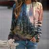 Nueva sudadera para mujer, primavera y otoño, moda 3D, informal, cuello redondo, chaqueta holgada, sudadera para mujer de Amazon