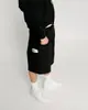 Pantalones cortos casuales de color liso, holgados, talla grande, y pantalones largos de verano para hombre, hip-hop europeo y americano transfronterizo, venta al por mayor