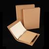 Cubierta de Cuaderno de Hojas Sueltas de Papel Kraft Vintage Carpeta de Documentos A5 Álbum de Fotos para Compañeros Libro de Almacenamiento B5 Carpeta con Logo Personalizable
