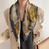 Pañuelo de cintura con estampado Paisley Azul Oscuro, Estilo Coreano para Vestir en Capas con Falda, Pañuelo Triangular, Accesorio de Cintura, Nuevo Accesorio de Moda para Viajar al Trabajo