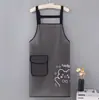 Delantal de Cocina para Cocinar, Delantal Impermeable sin Mangas, Catering, Productos Acuáticos, Tienda de Mascotas, TPU Translúcido, Falda de Trabajo Lavable