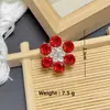 Botões de Camisa de Luxo Leve, Botões Broche da Moda, Botões de Punho Femininos com Strass, Botões de Tartaruga, Botões de Camisa, Botões Decorativos