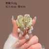 Presilha Pequena de Borboleta de Cristal Exquisita, Presilha Elegante para Franja, Presilha de Tubarão na Parte de Trás da Cabeça, Presilha de Cabelo para Mulheres, Acessórios de Cabelo de Luxo Acessíveis e Elegantes