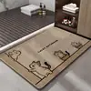 Tapete de Banheiro Linho Tecido Tapete Antiderrapante Entrada para o Banheiro Absorção de Água Secagem Rápida Tapete para Pés de Vaso Sanitário Tapete Especial para Chuveiro