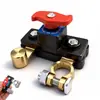 Interruptor de Apagado de Batería de Coche 12-24V Interruptor Principal de Alimentación para Camiones de Alta Resistencia Clip Modificado Anti-Fugas Cobre Puro