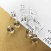 Contas Brancas Estilo Antigo Contas Soltas Acessórios de Contas Contas de Vidro Atacado DIY Pulseira Cristal Branco Artificial Contas Cilindricas Furo Passante Atacado