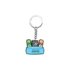 Temporada de Regreso a Clases Colgante Llavero Pvc Goma Blanda DIY Hebilla Decoración Mochila Temporada de Regreso a Clases Llavero Regalo Amazon