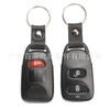 Adecuado para Hyundai Kia 1 Llave 2 Llaves 3 Llaves 4 Llaves Control Remoto Carcasa de Llave de Coche de Repuesto Carcasa Sin Soporte de Batería